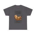 Sloth Energy-Saving Tee – "I'm Not Lazy, I'm On Energy-Saving Mode" Cotton Shirt