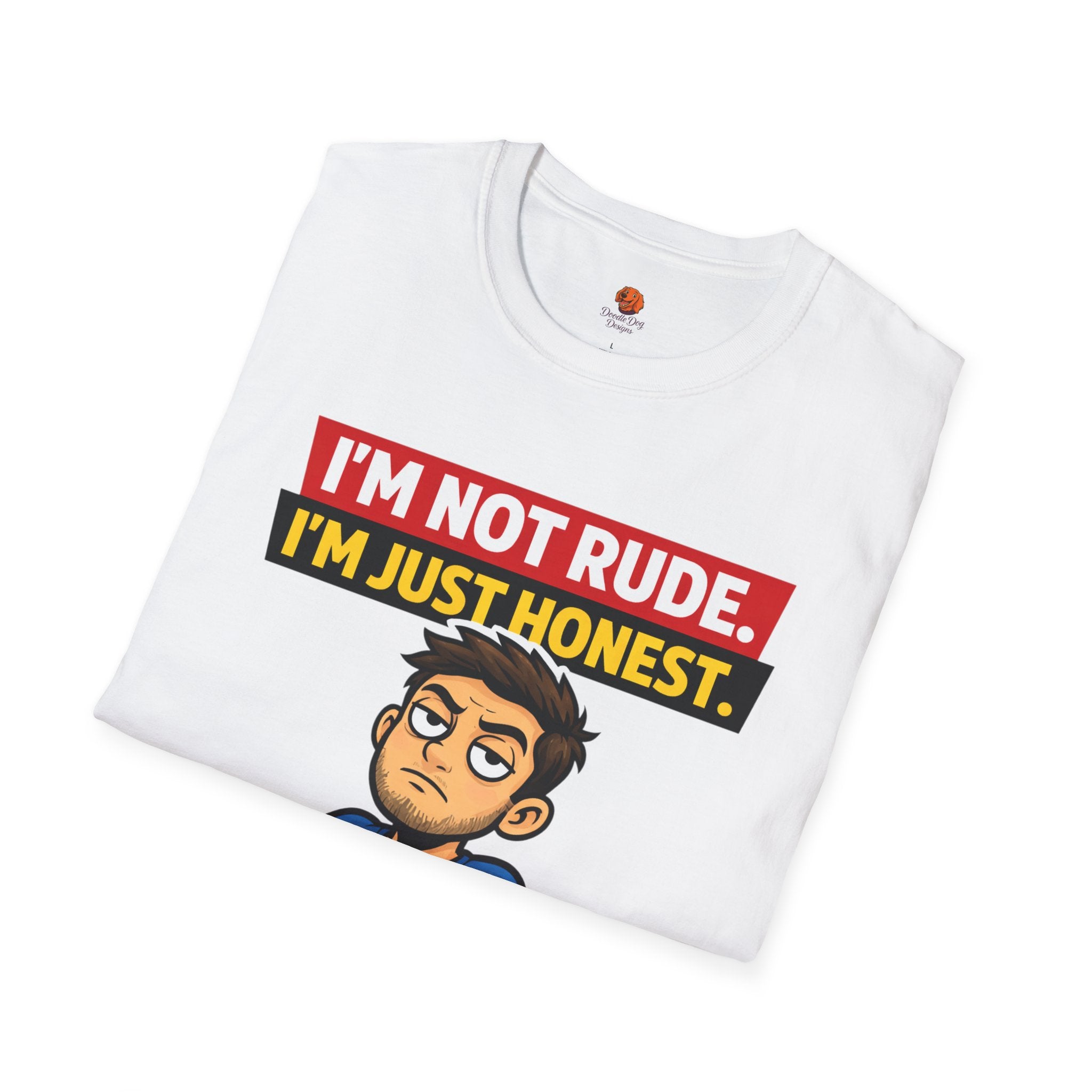 Funny 'I'm Not Rude, I'm Just Honest' Graphic T-Shirt