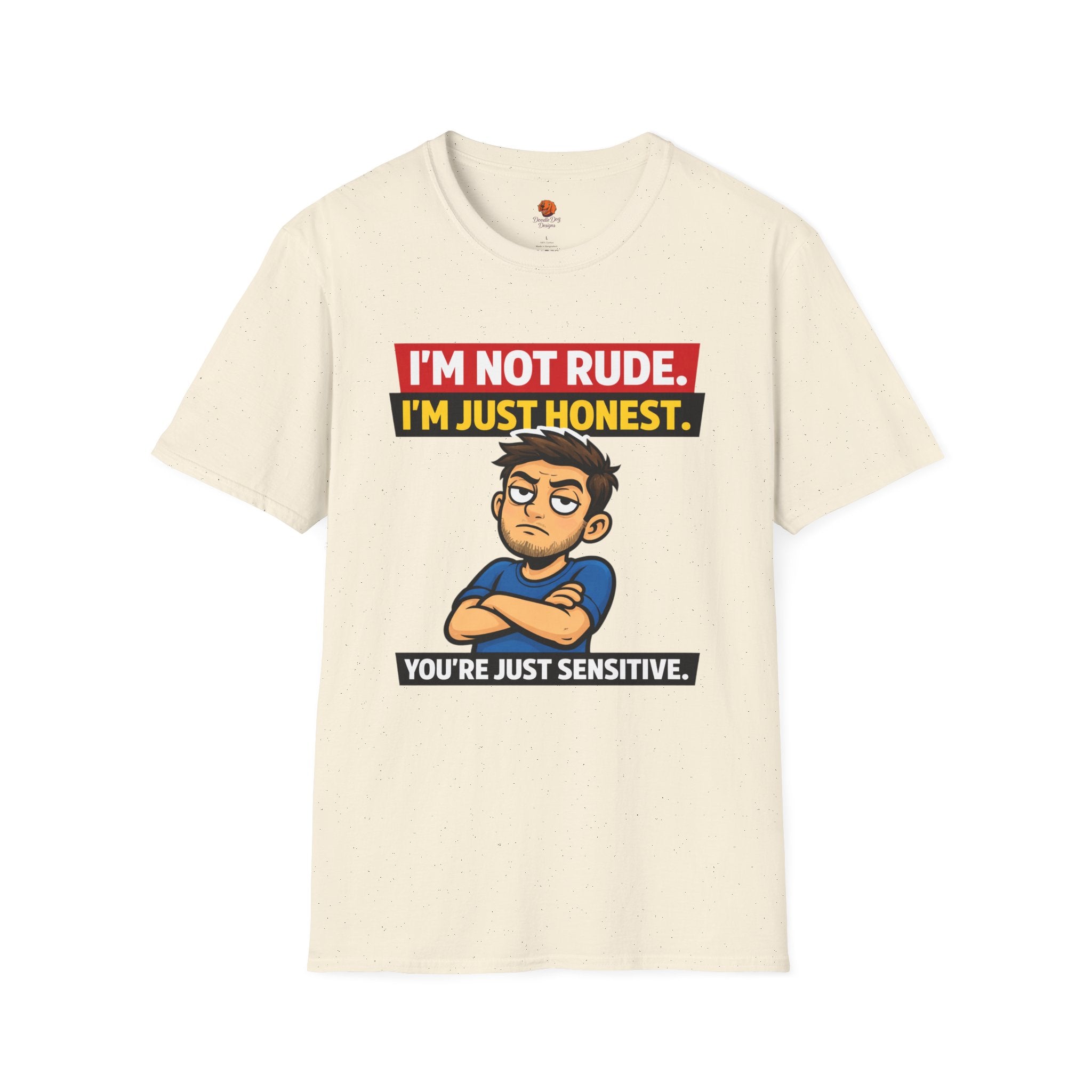 Funny 'I'm Not Rude, I'm Just Honest' Graphic T-Shirt