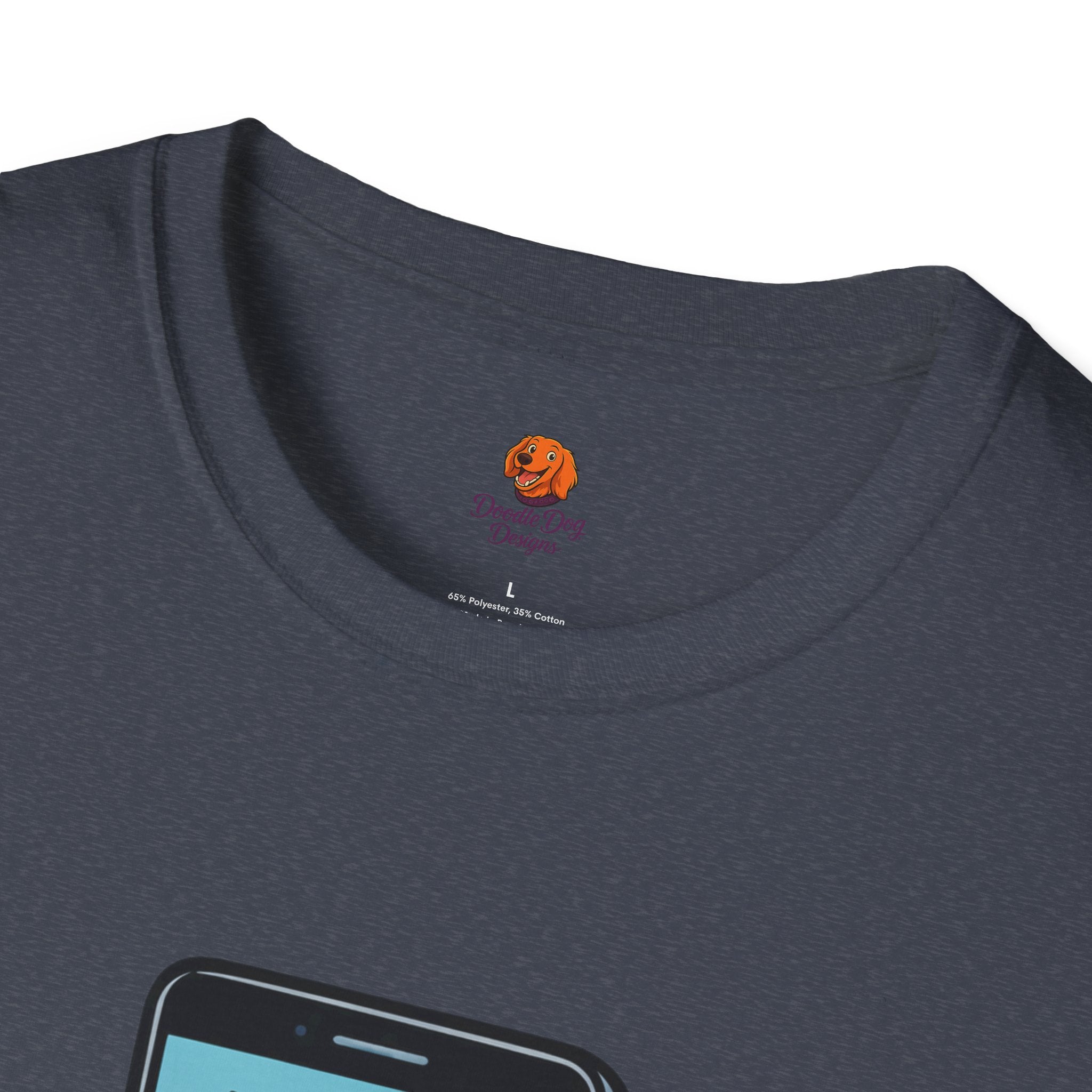 Phone Emoji T-Shirt — "You've Unlocked Me 37 Times Today" Funny Tech Tee