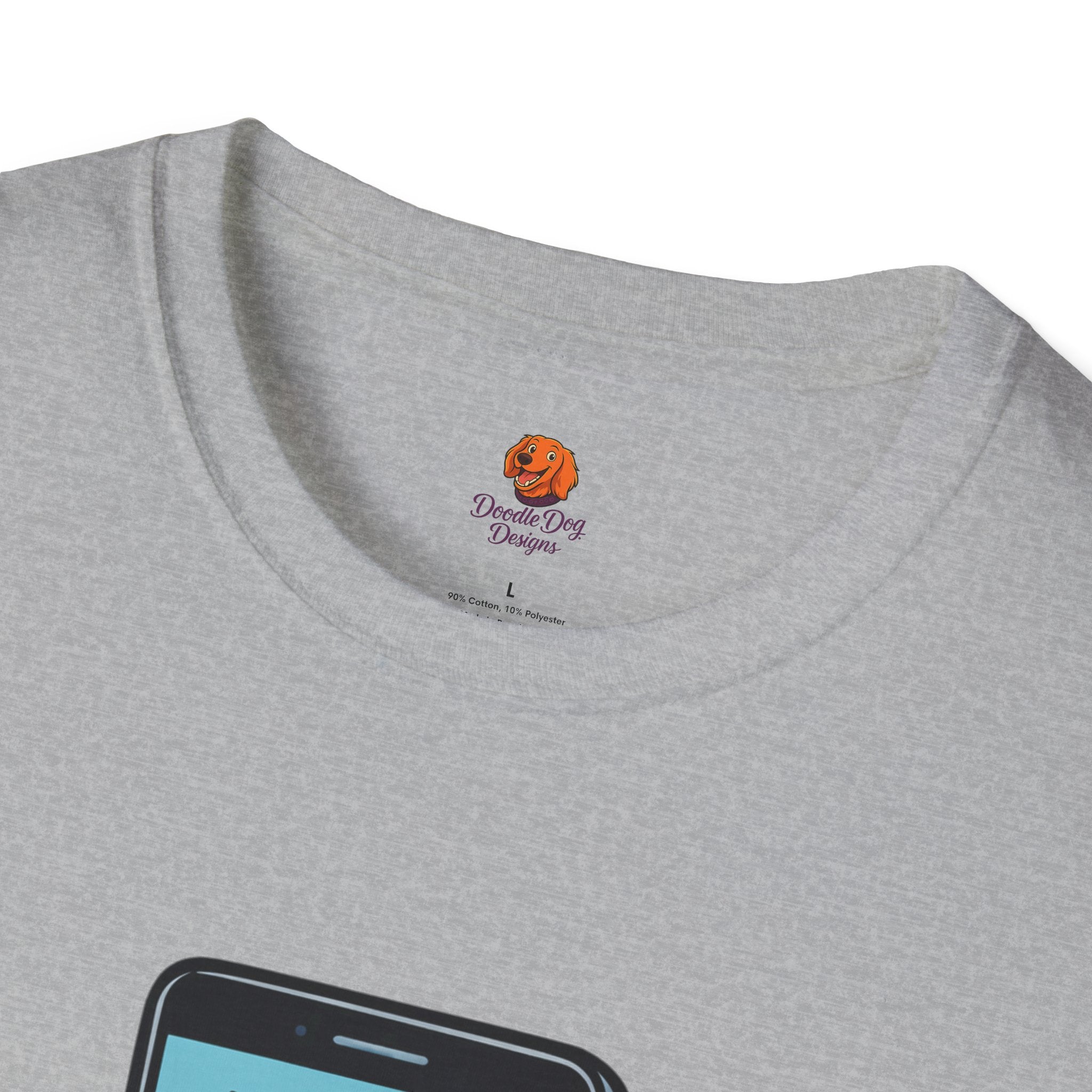 Phone Emoji T-Shirt — "You've Unlocked Me 37 Times Today" Funny Tech Tee