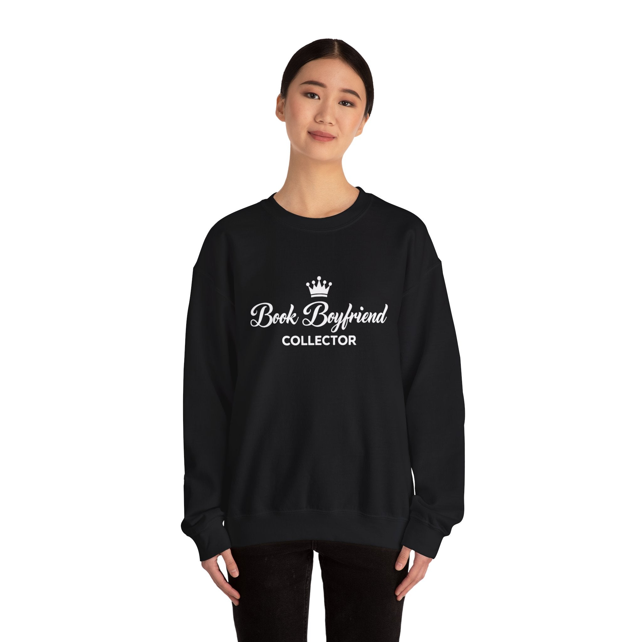 Book Boyfriend Collector Sweatshirt — Cozy Literary Crewneck for Book Lovers