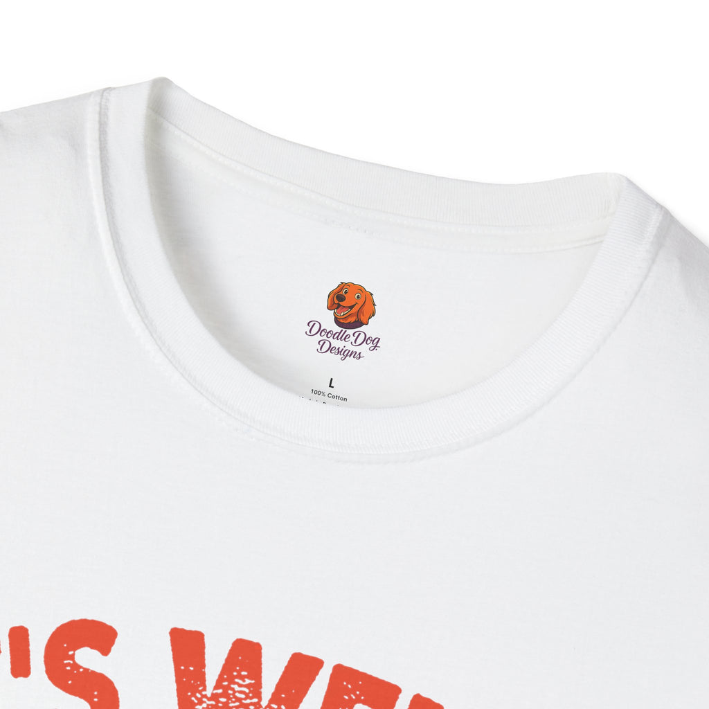 T-Shirt — "It's Weird Being the Same Age as Old People" Retro Graphic Tee