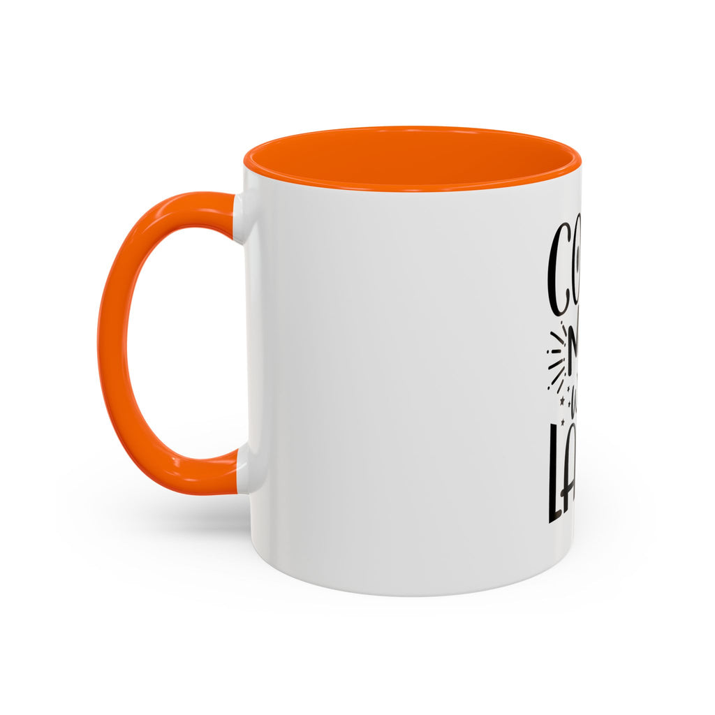 Coffee Now, Wine Later Accent Mug (11/15oz)