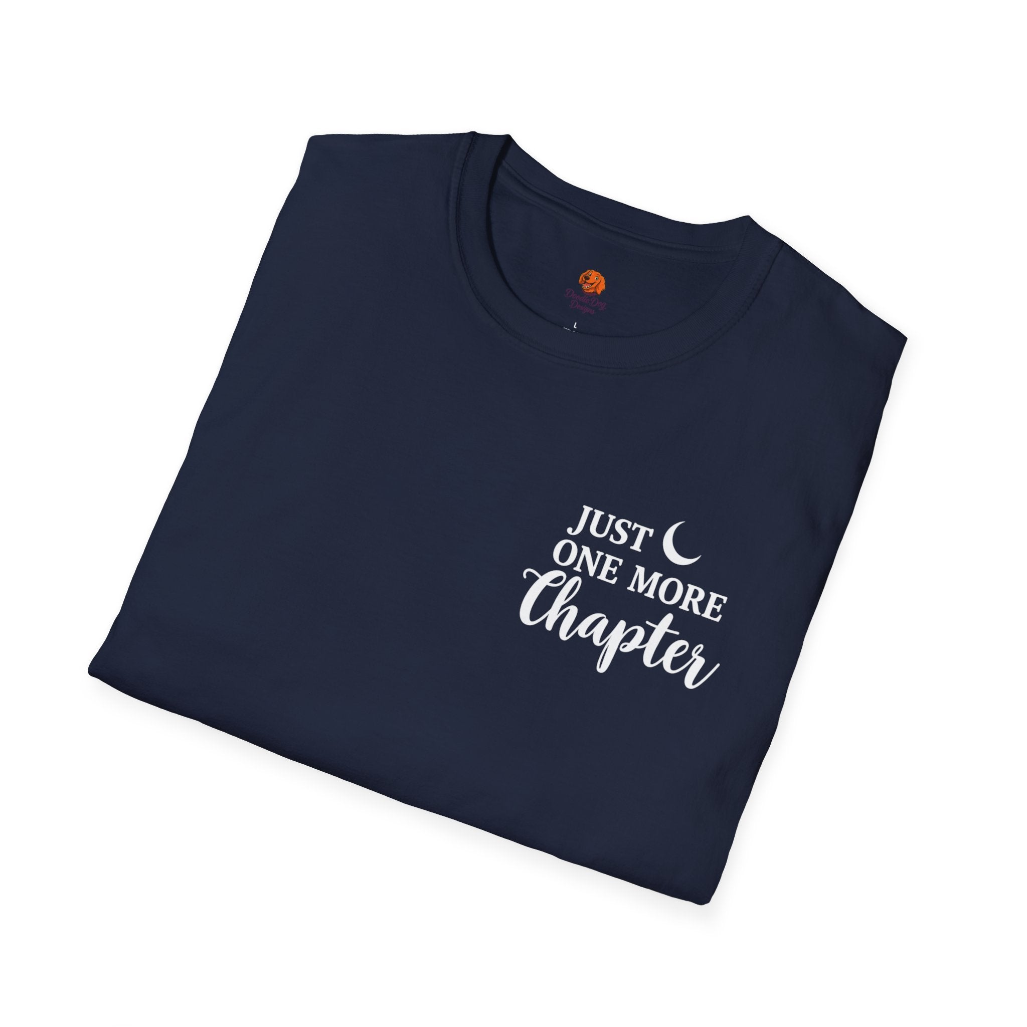 Just One More Chapter T-Shirt — Reading Book Lover Graphic Tee