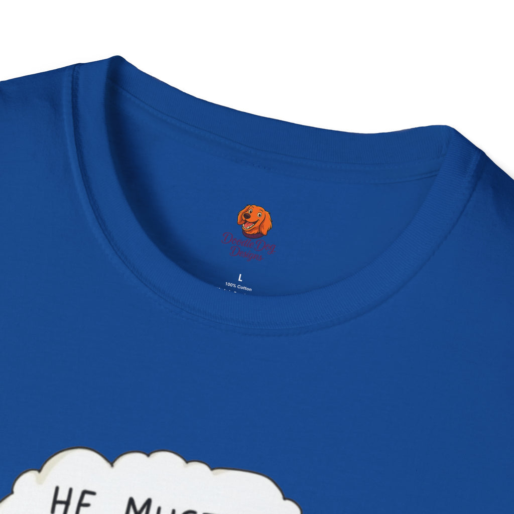 Funny 'He Must Be Spanish' Milk Cartons T-Shirt