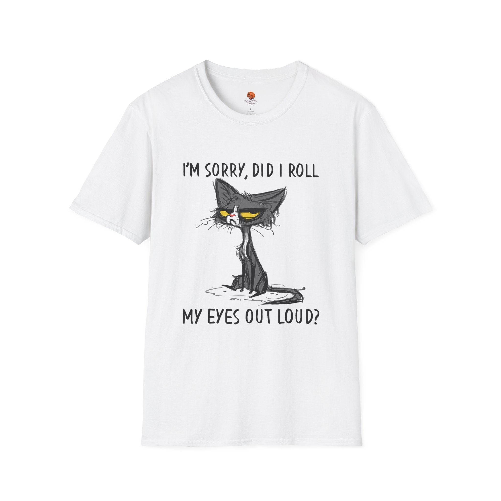 T-Shirt — "I'm Sorry, Did I Roll My Eyes Out Loud?" Grumpy Cat Graphic Tee