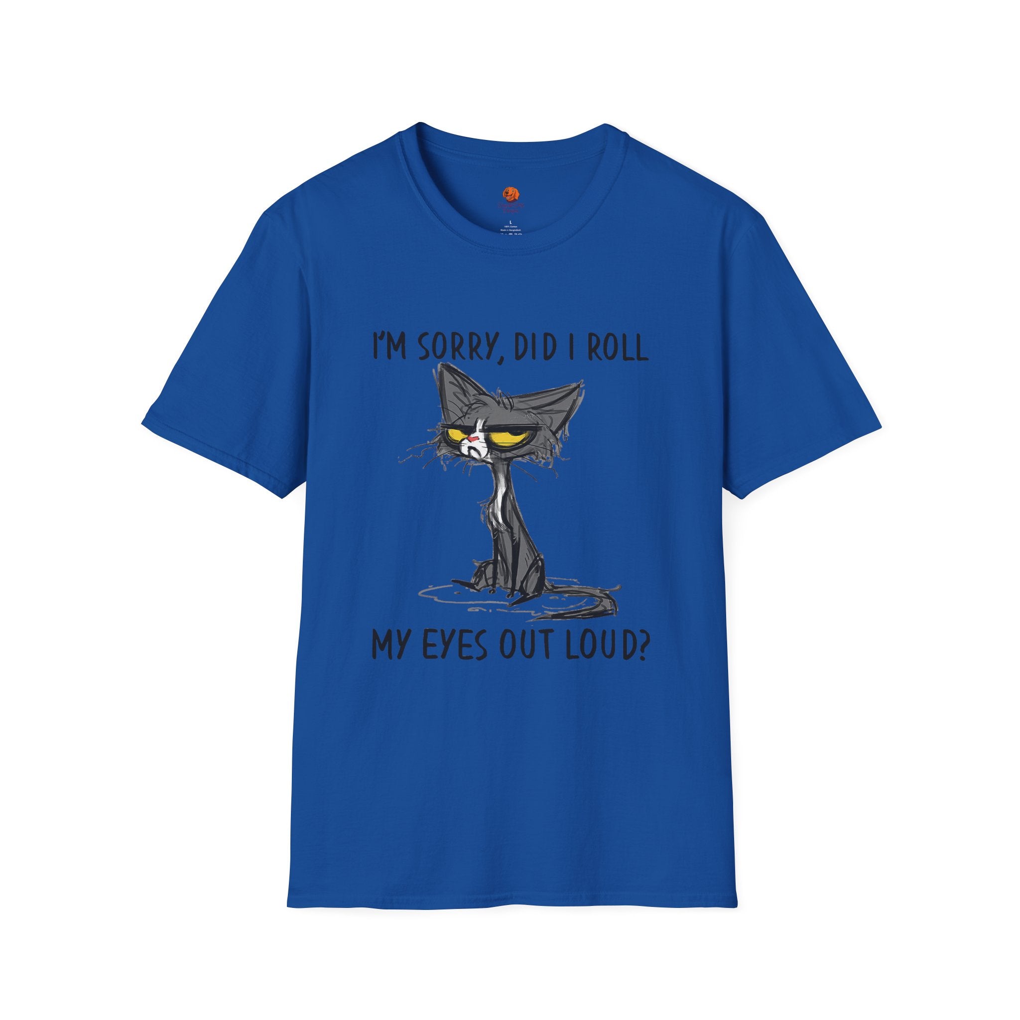 T-Shirt — "I'm Sorry, Did I Roll My Eyes Out Loud?" Grumpy Cat Graphic Tee