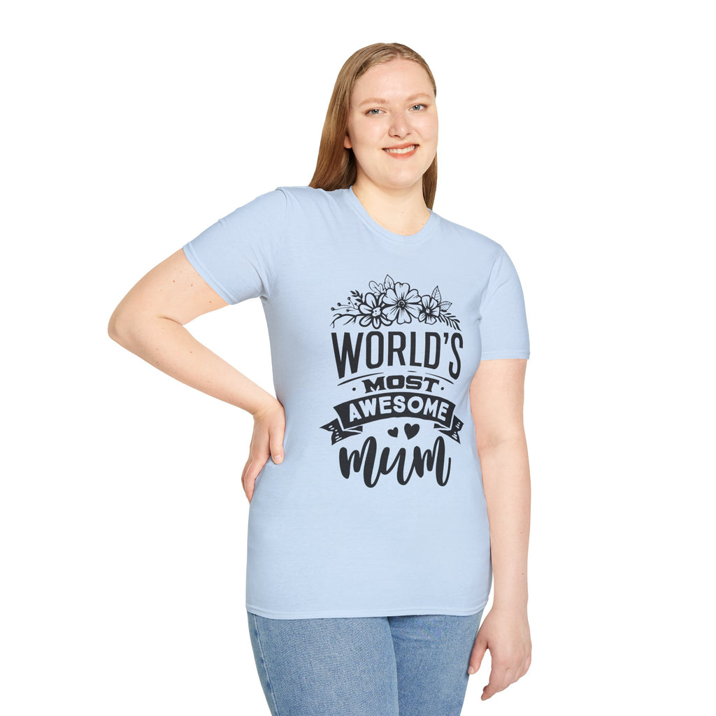 World's Most Awesome Mum T-Shirt