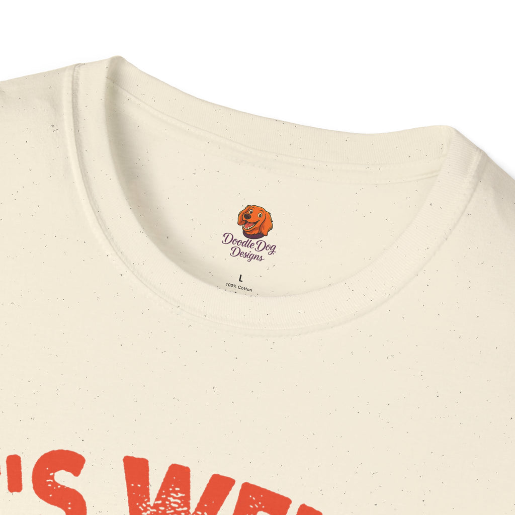 T-Shirt — "It's Weird Being the Same Age as Old People" Retro Graphic Tee