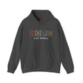 Nope Not Today Hoodie — Retro Block Letter Funny Casual Pullover