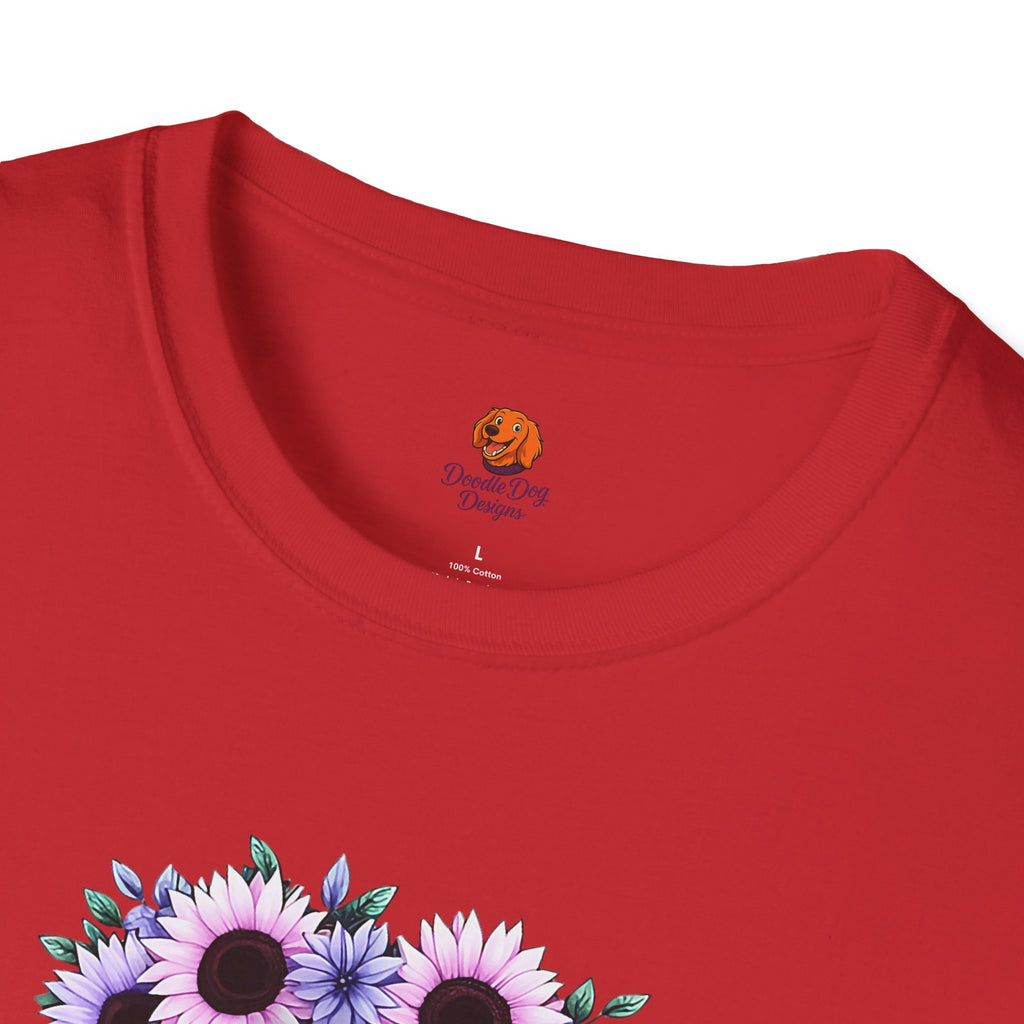 Girl Sunflower Crown T-Shirt
