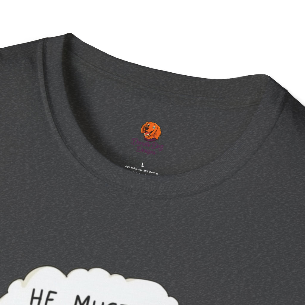 Funny 'He Must Be Spanish' Milk Cartons T-Shirt