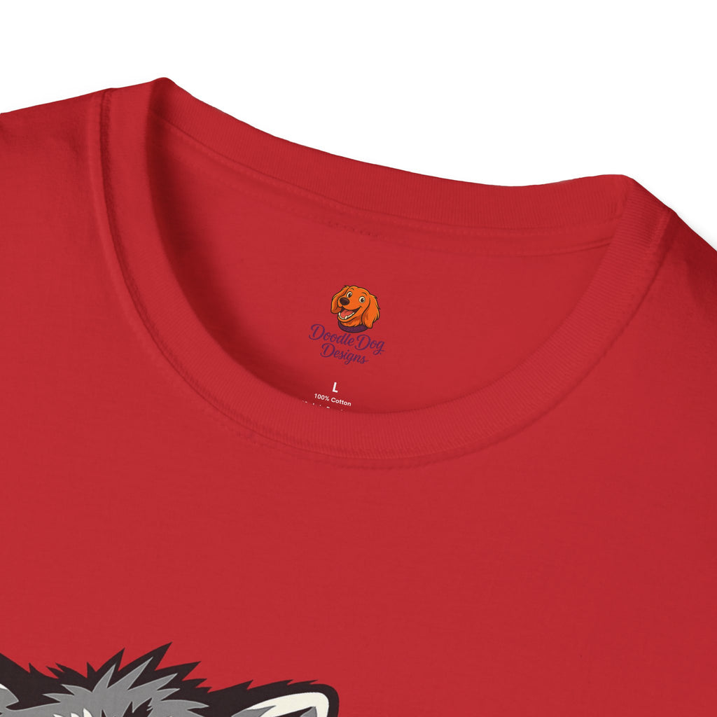 Raccoon Morning Coffee T-Shirt — Cute Lazy Animal Tee