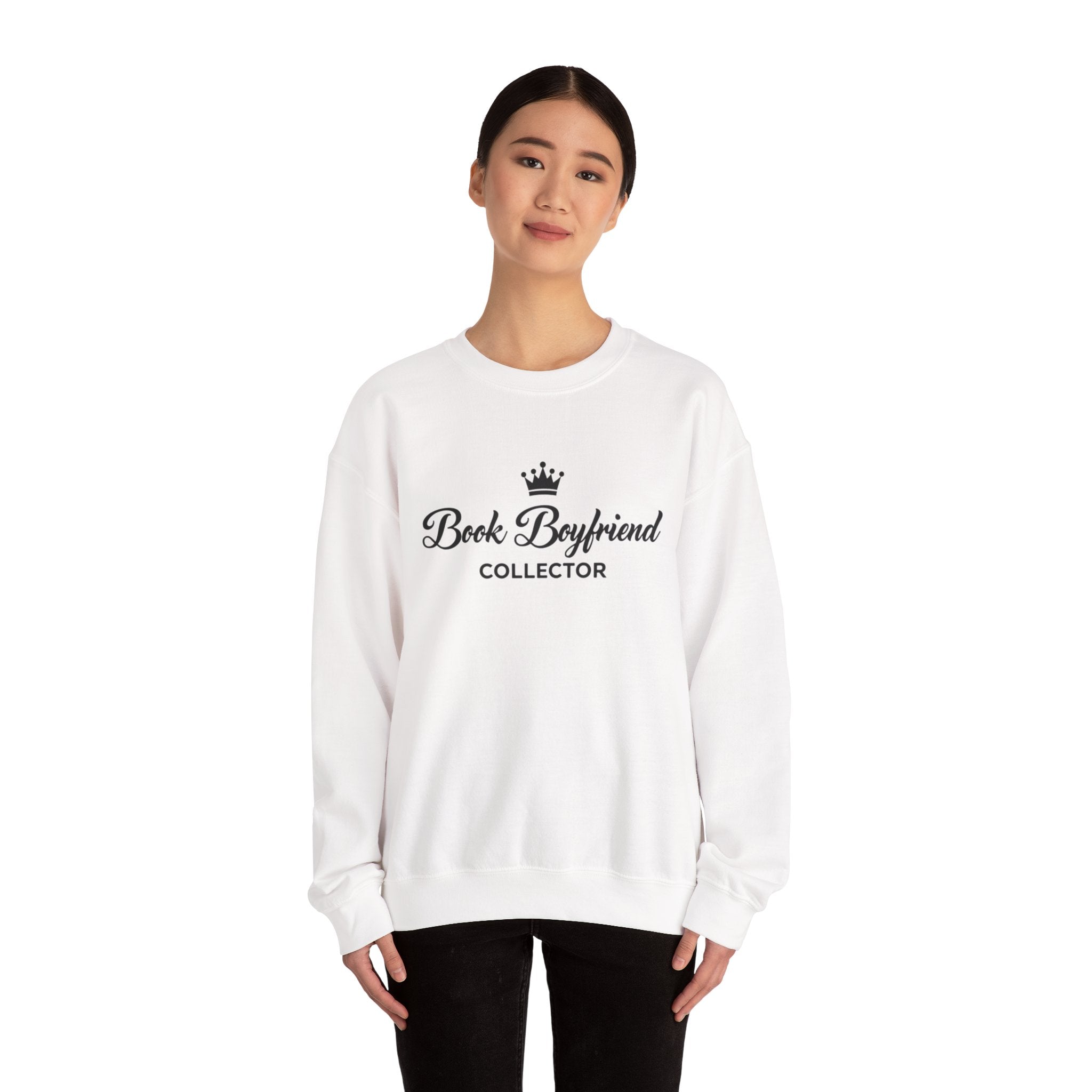 Book Boyfriend Collector Sweatshirt — Cozy Literary Crewneck for Book Lovers