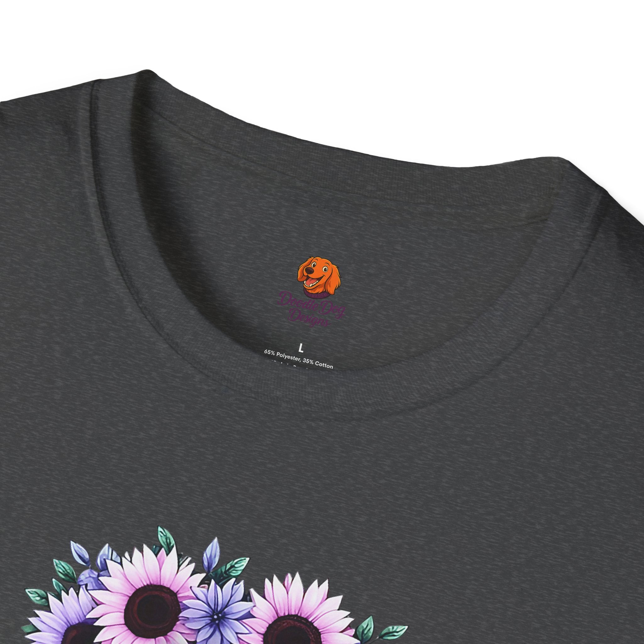 Girl Sunflower Crown T-Shirt