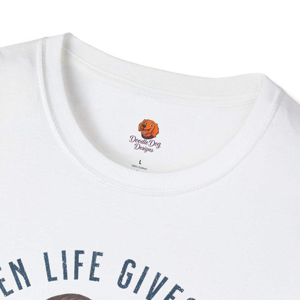 T-Shirt — “When Life Gives You Cucumbers” Vintage Retro Kitchen Tee