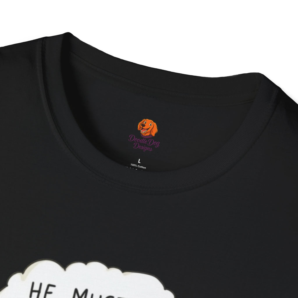 Funny 'He Must Be Spanish' Milk Cartons T-Shirt