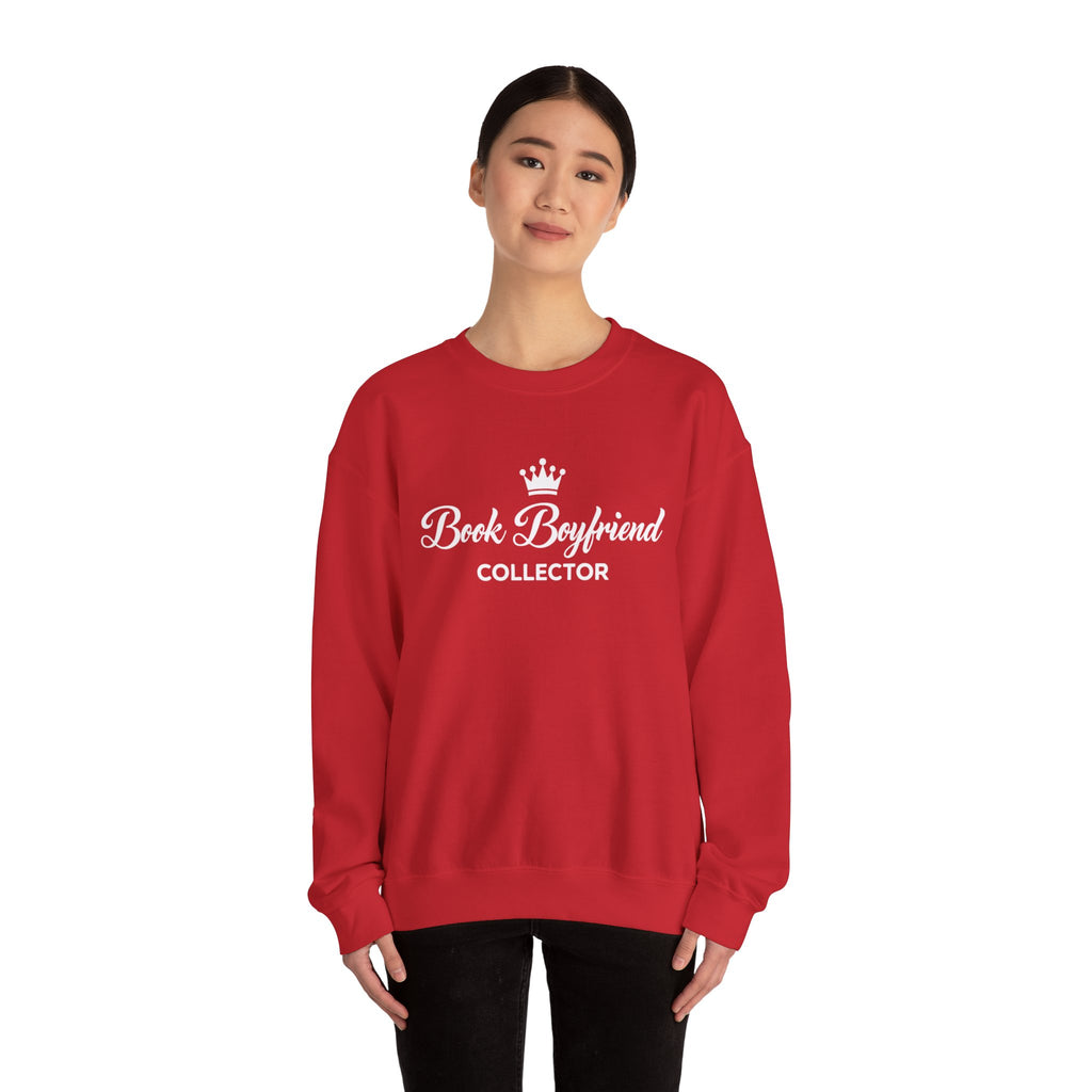 Book Boyfriend Collector Sweatshirt — Cozy Literary Crewneck for Book Lovers