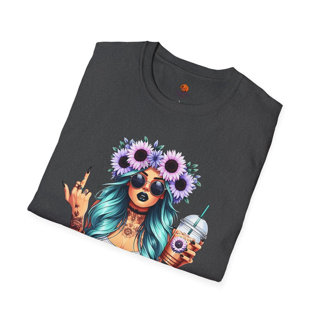 Girl Sunflower Crown T-Shirt