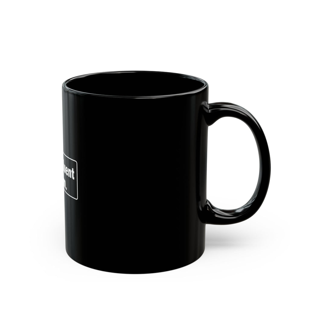 Sarcastic Coffee Mug - "I Speak Fluent Sarcasm" Black Ceramic Tea Cup (11oz/15oz)