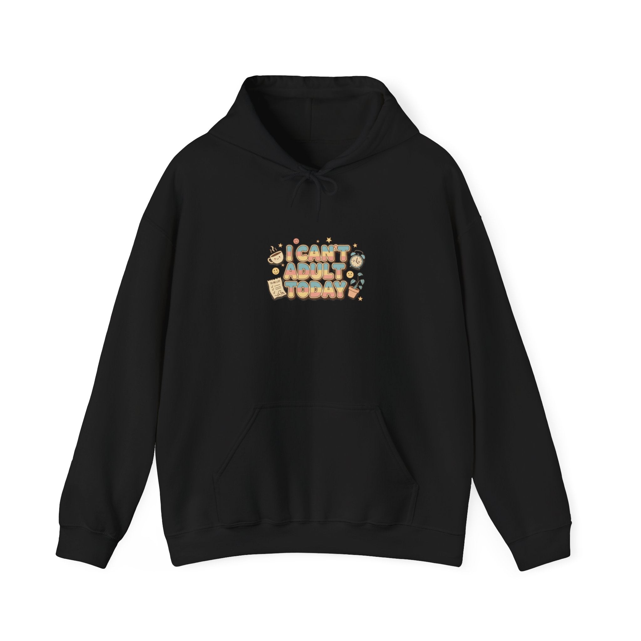 trying my best hoodie | low-stakes humor, retro bubbly type