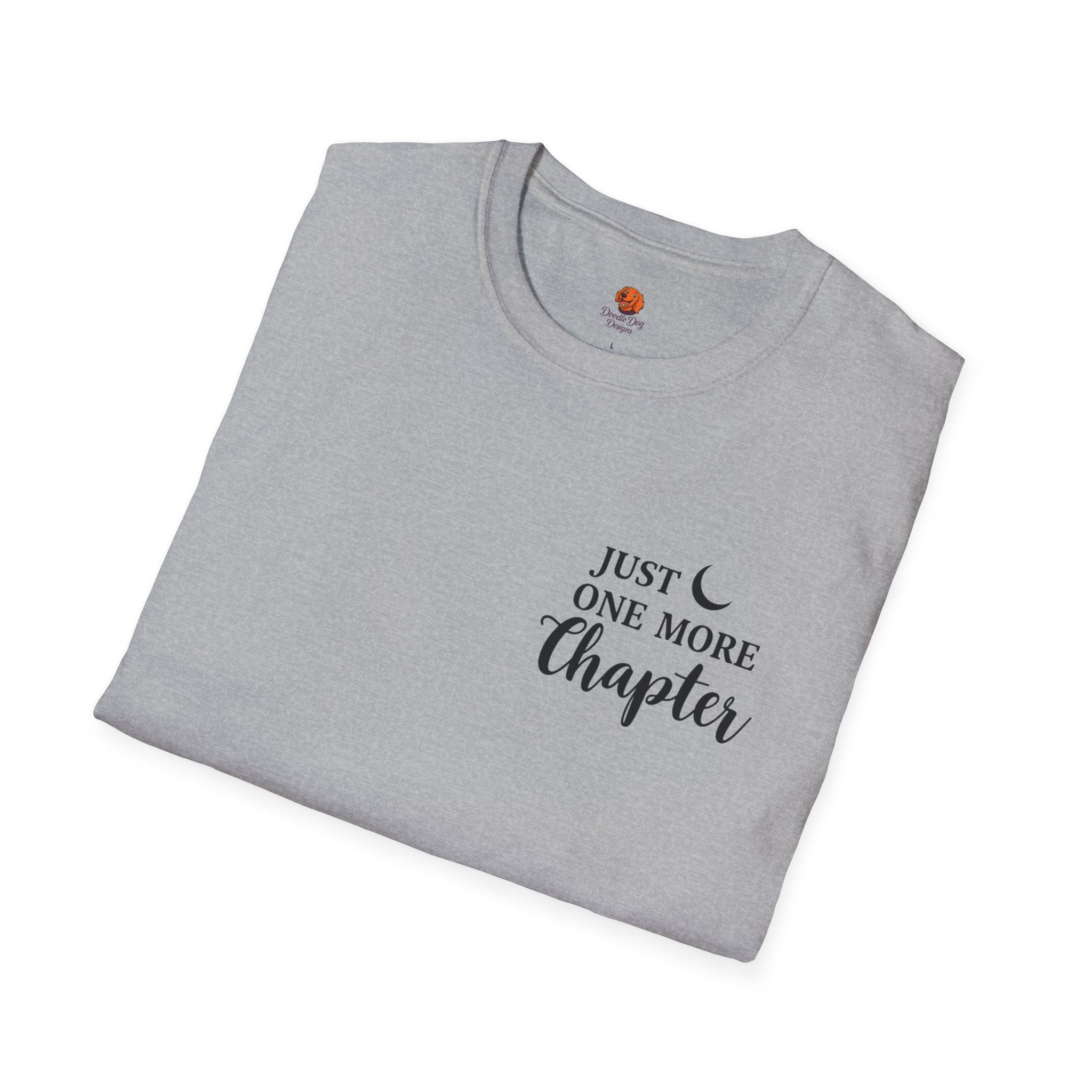 Just One More Chapter T-Shirt — Reading Book Lover Graphic Tee