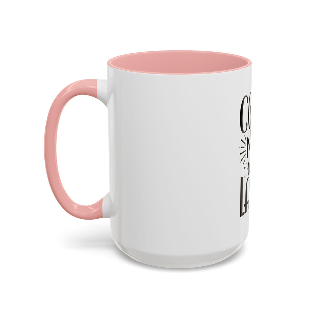 Coffee Now, Wine Later Accent Mug (11/15oz)