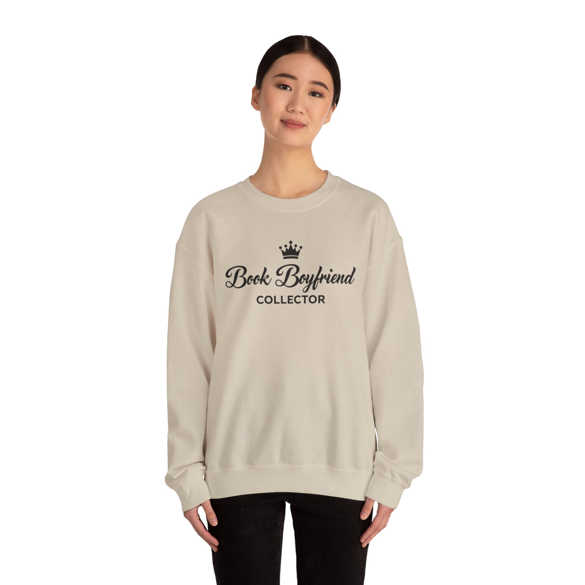 Book Boyfriend Collector Sweatshirt — Cozy Literary Crewneck for Book Lovers