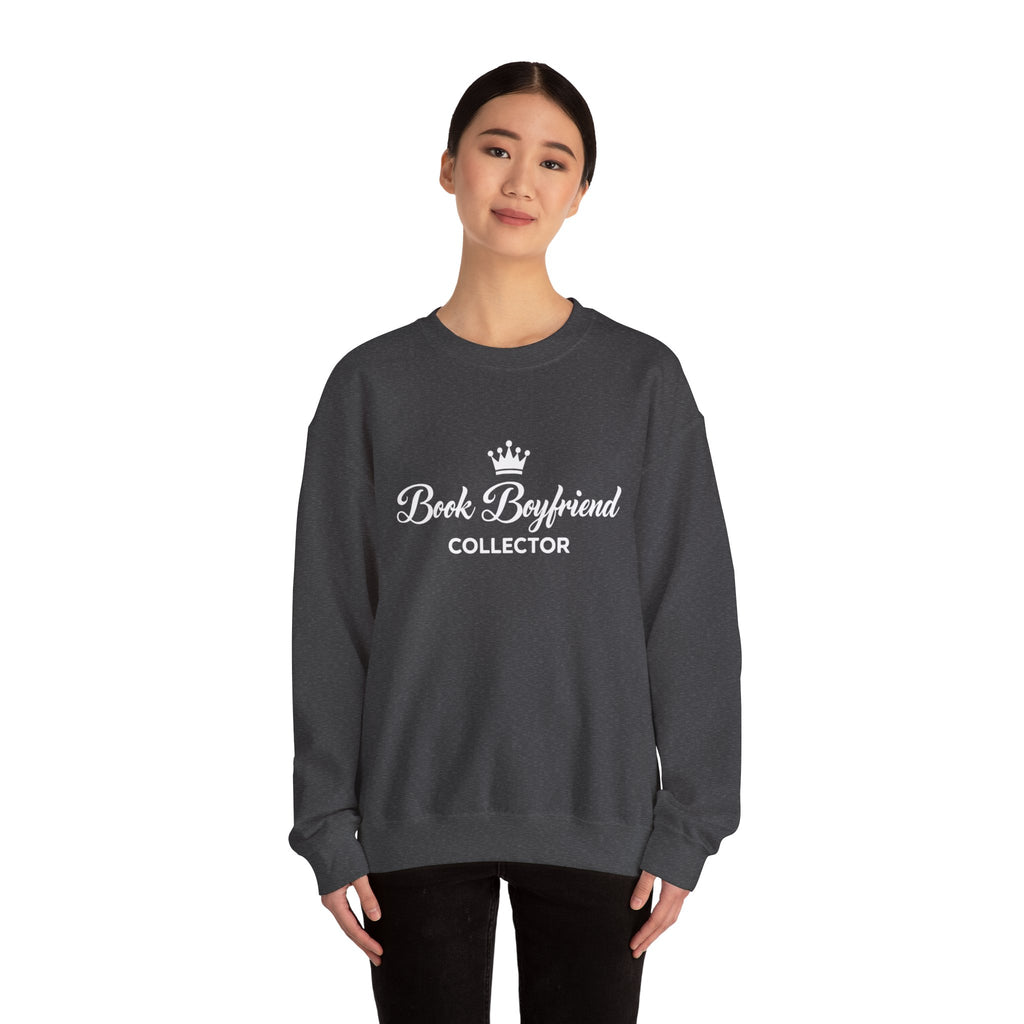 Book Boyfriend Collector Sweatshirt — Cozy Literary Crewneck for Book Lovers