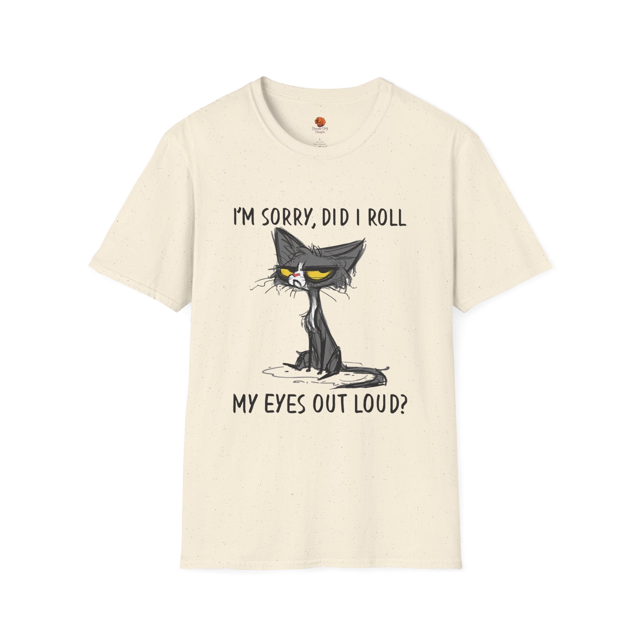 T-Shirt — "I'm Sorry, Did I Roll My Eyes Out Loud?" Grumpy Cat Graphic Tee