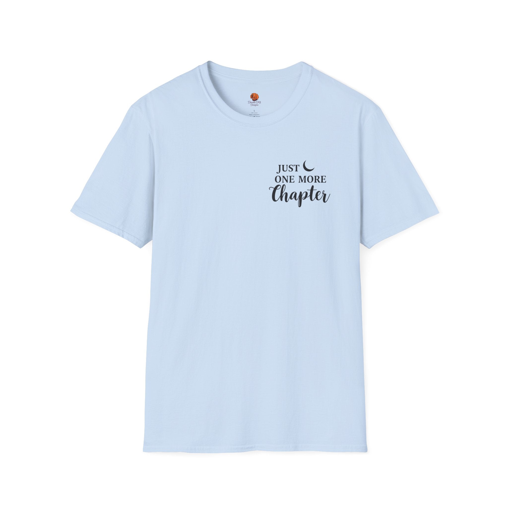 Just One More Chapter T-Shirt — Reading Book Lover Graphic Tee