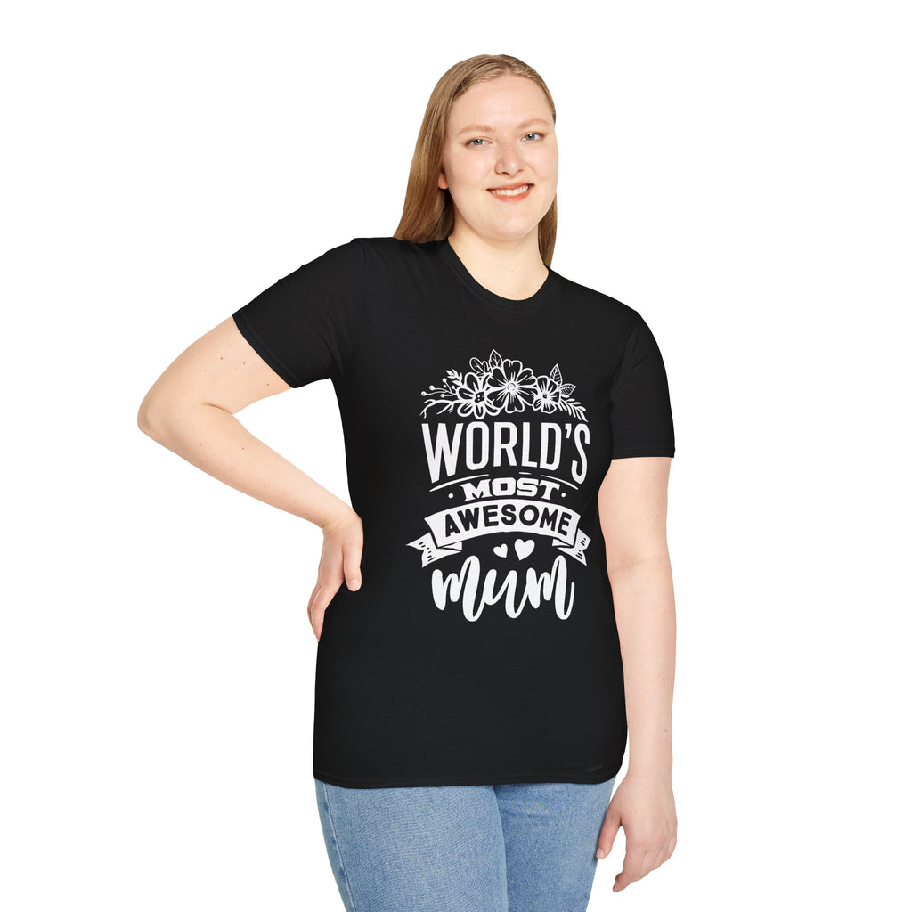 World's Most Awesome Mum T-Shirt