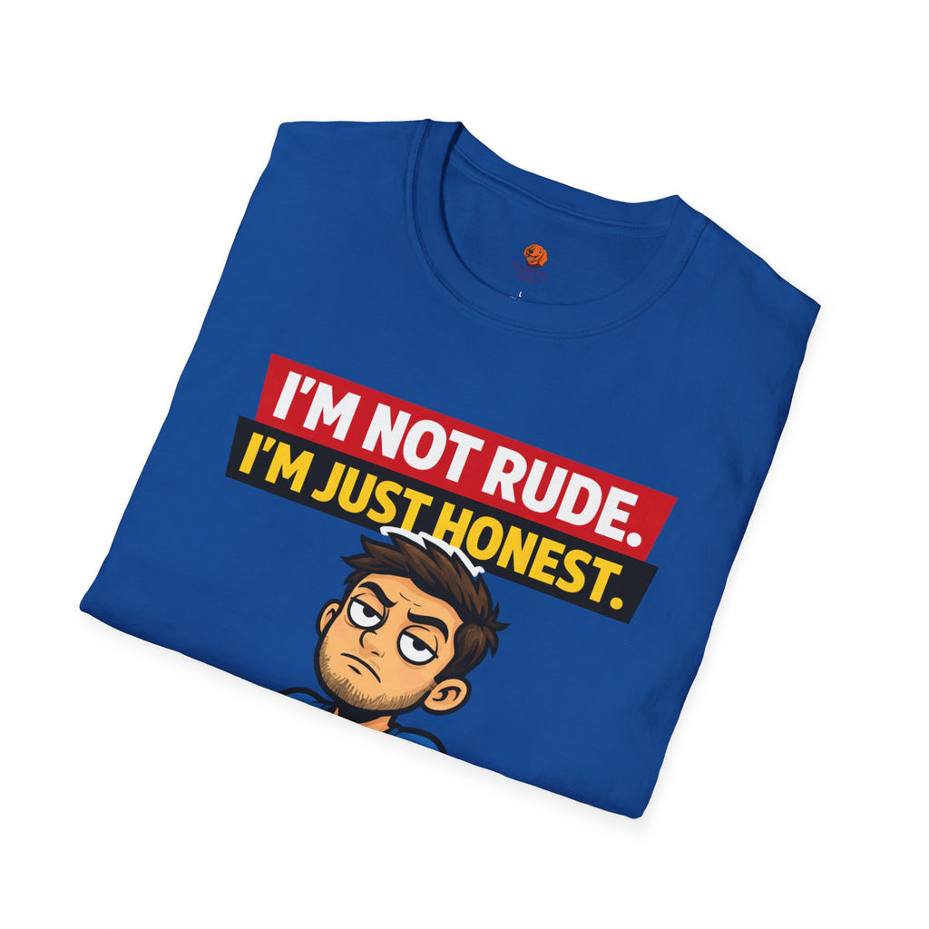 Funny 'I'm Not Rude, I'm Just Honest' Graphic T-Shirt