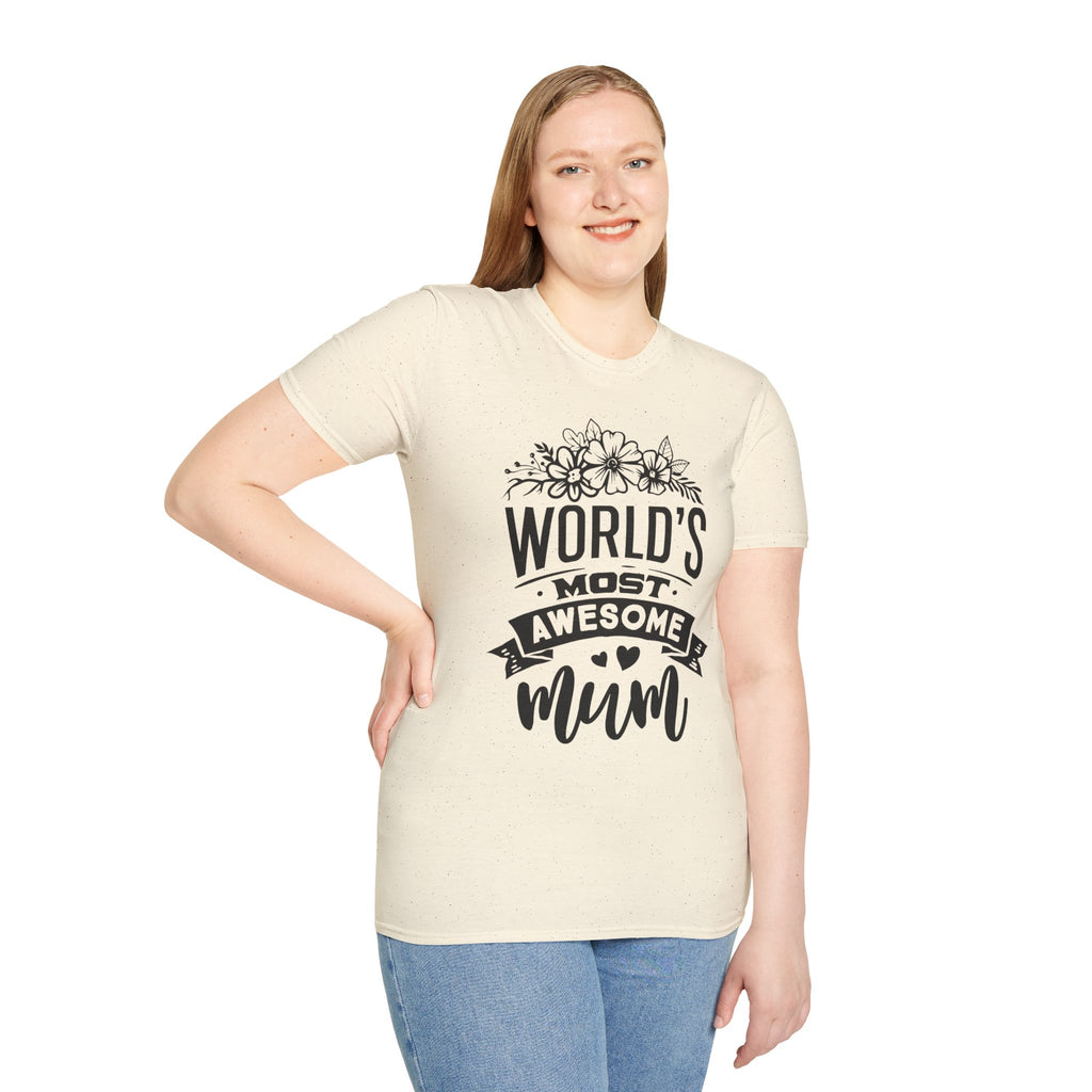 World's Most Awesome Mum T-Shirt