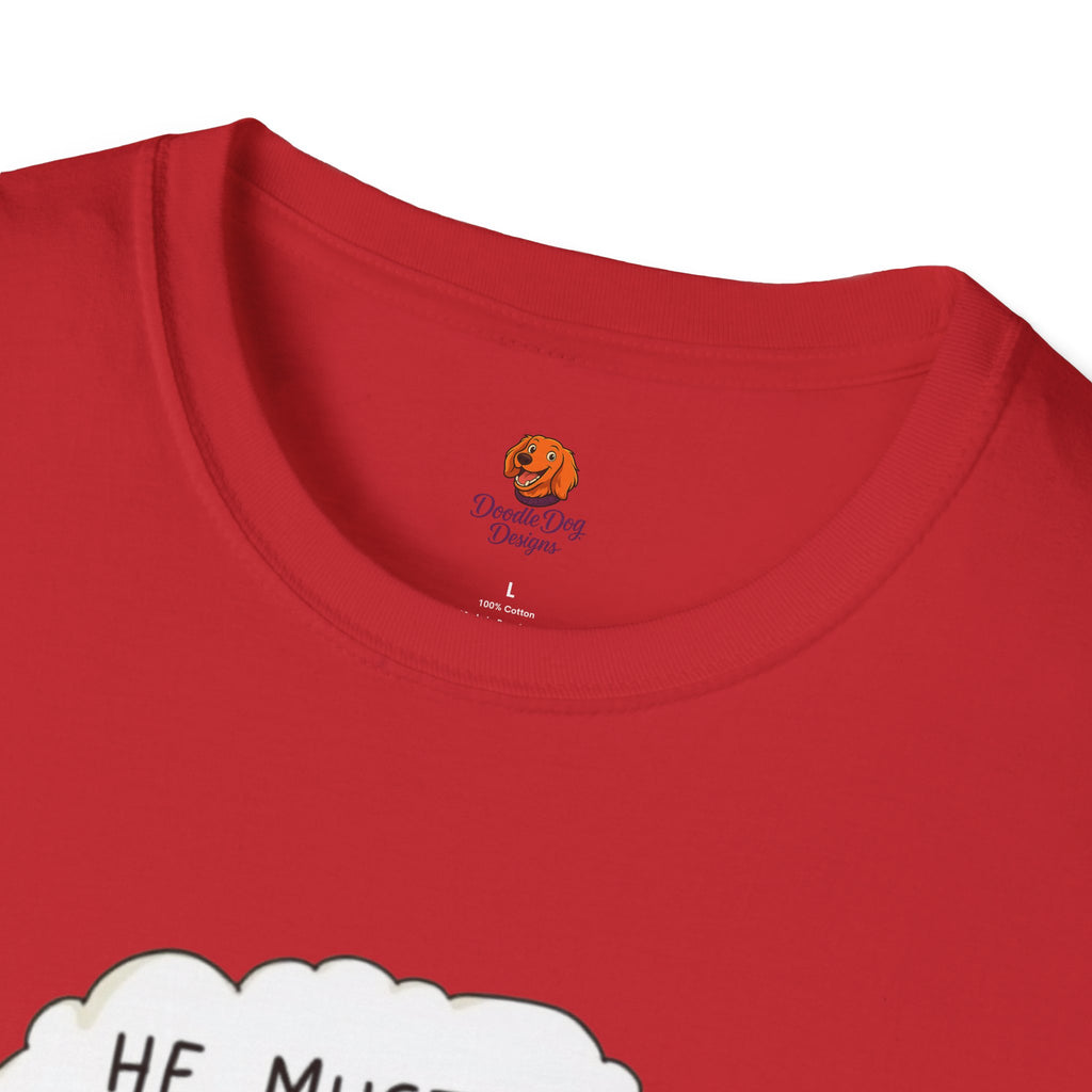 Funny 'He Must Be Spanish' Milk Cartons T-Shirt