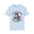 Delightful Ape Graphic T-Shirt — "As Far As I Know I'm Delightful" Vintage Monkey Tee