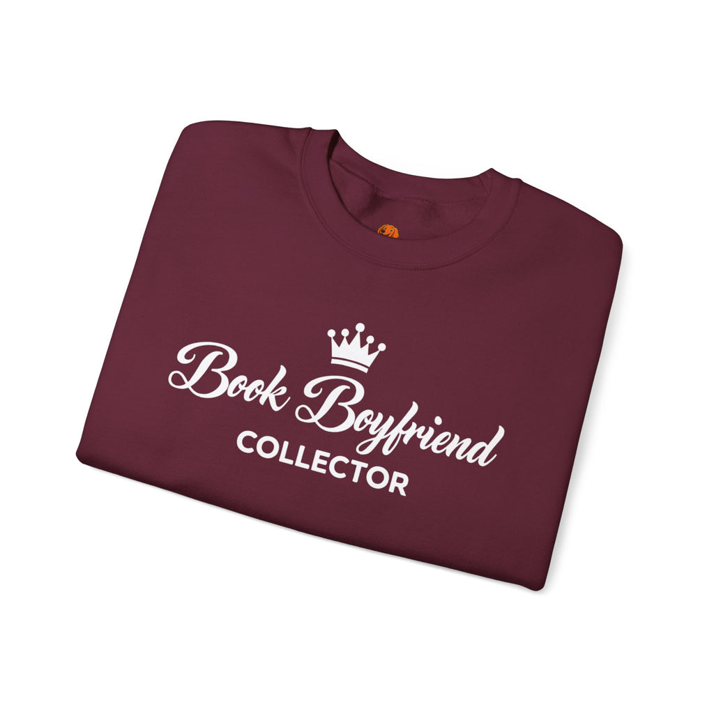 Book Boyfriend Collector Sweatshirt — Cozy Literary Crewneck for Book Lovers