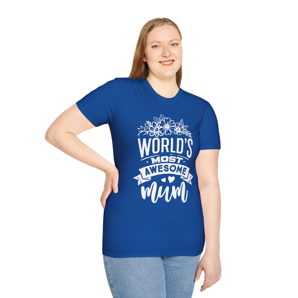 World's Most Awesome Mum T-Shirt
