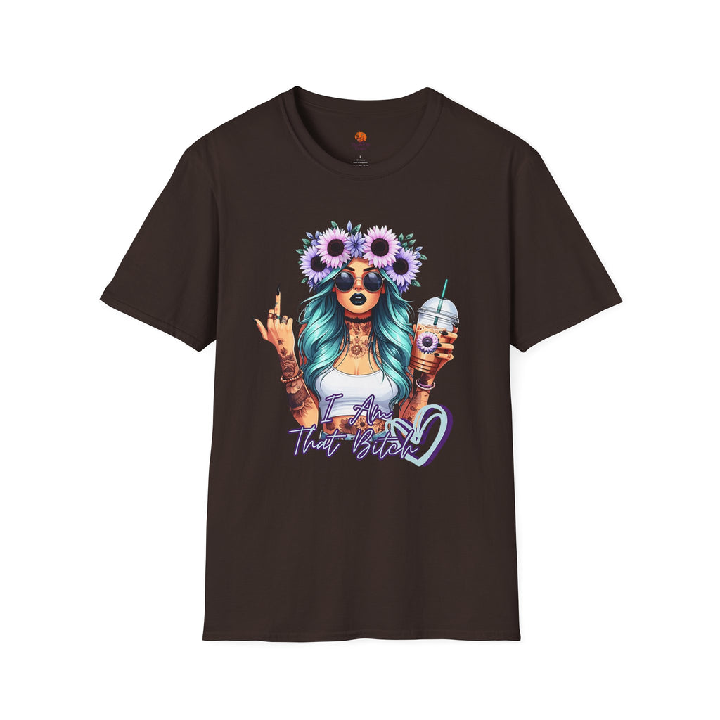 Girl Sunflower Crown T-Shirt