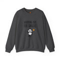 Sweatshirt — "Working Out for Snacks" Cute Panda Crewneck