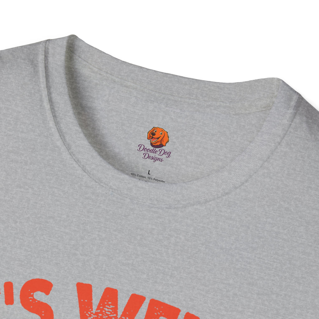 T-Shirt — "It's Weird Being the Same Age as Old People" Retro Graphic Tee