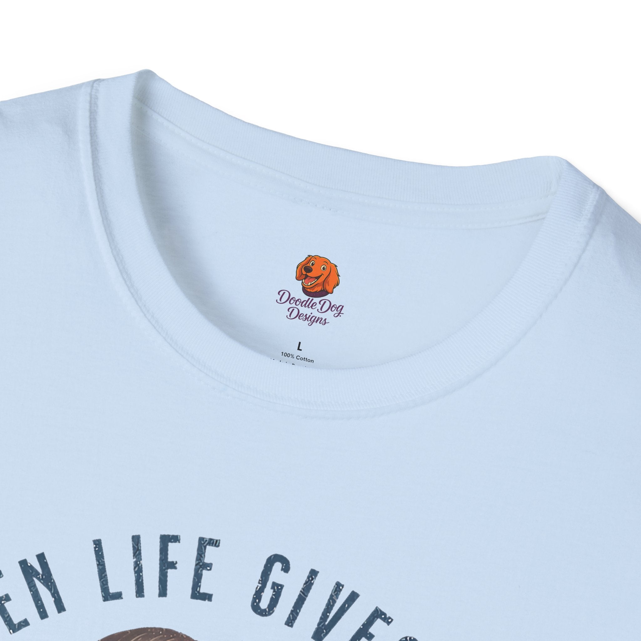 T-Shirt — “When Life Gives You Cucumbers” Vintage Retro Kitchen Tee