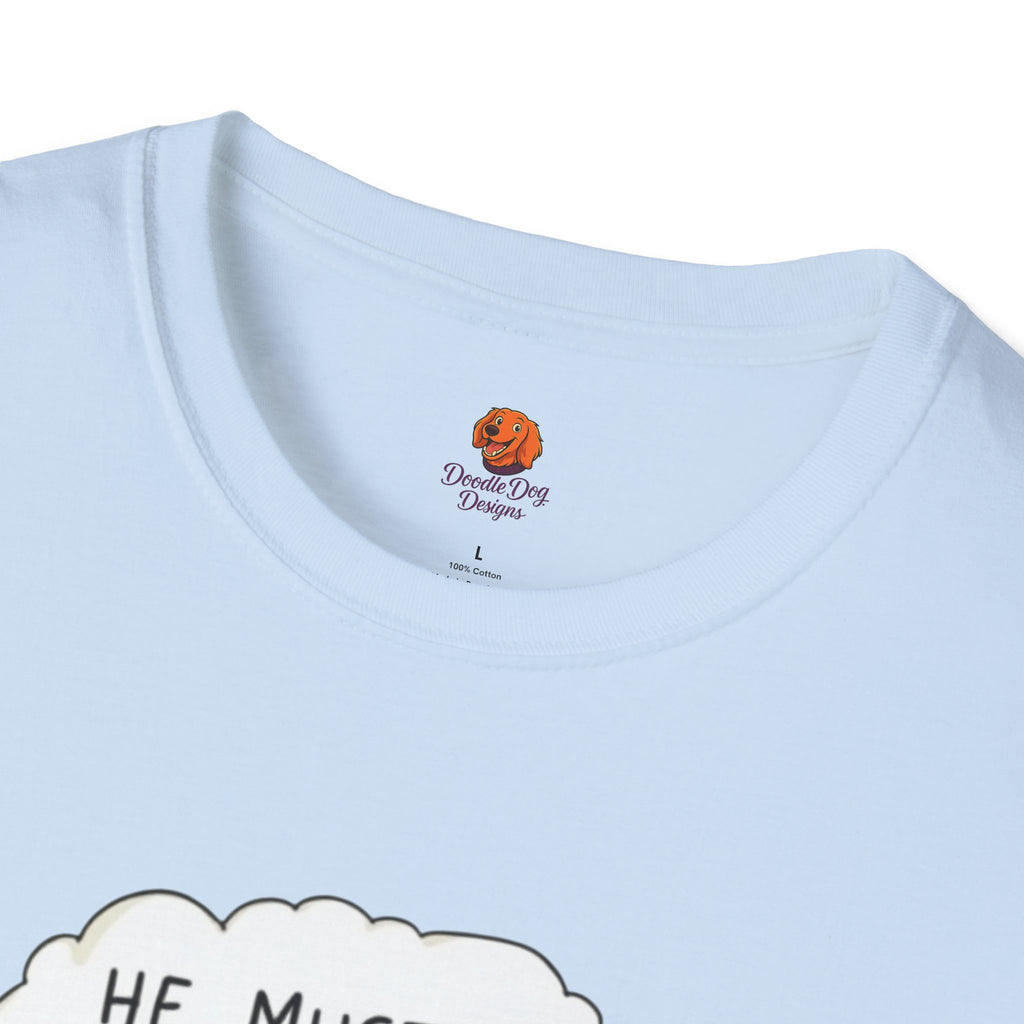 Funny 'He Must Be Spanish' Milk Cartons T-Shirt