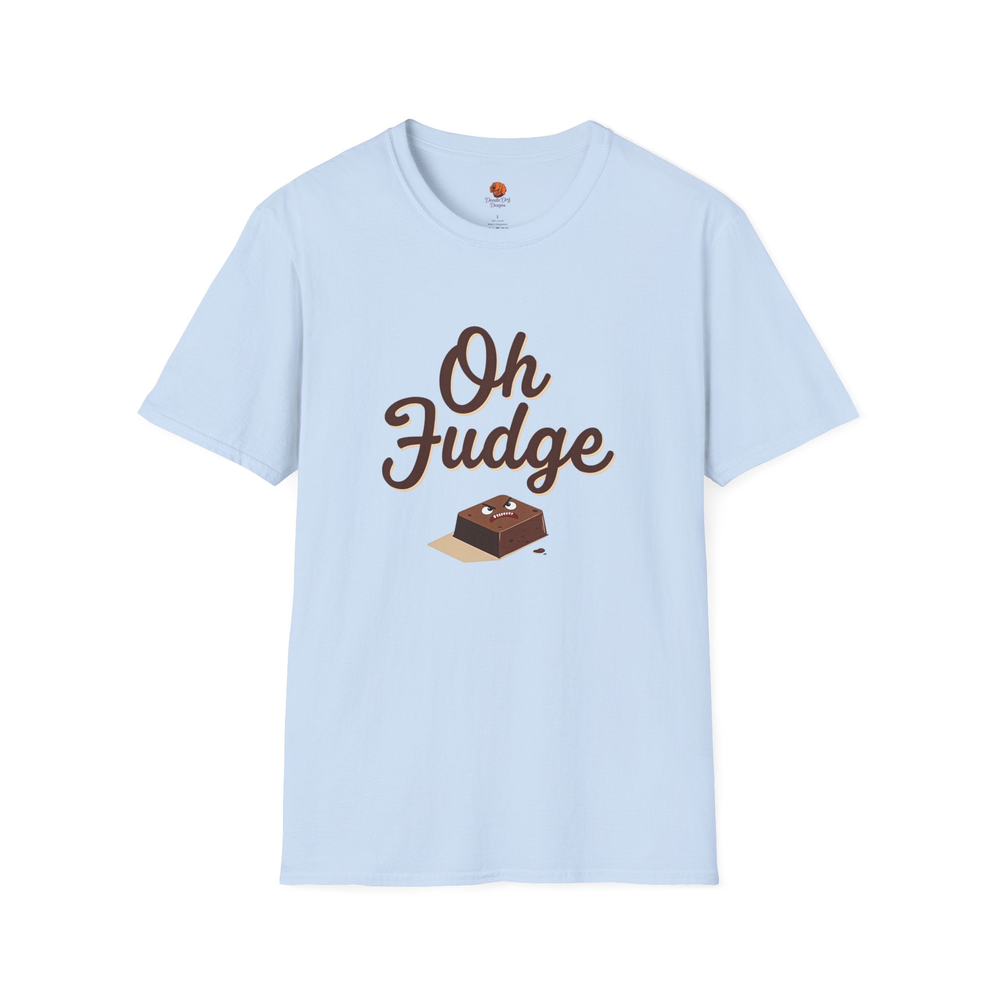 Oh Fudge T-Shirt — Funny Chocolate Dessert Graphic Tee