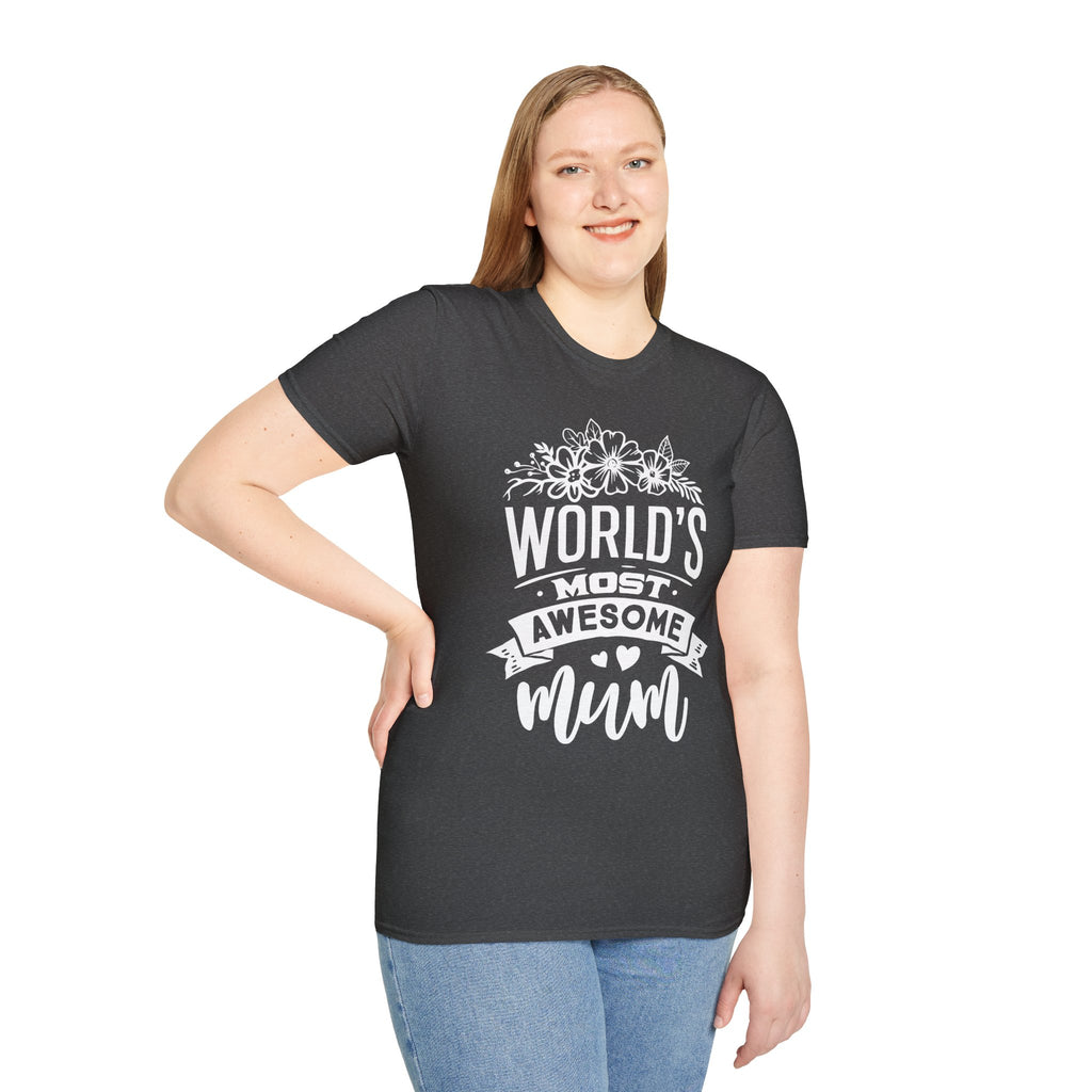 World's Most Awesome Mum T-Shirt