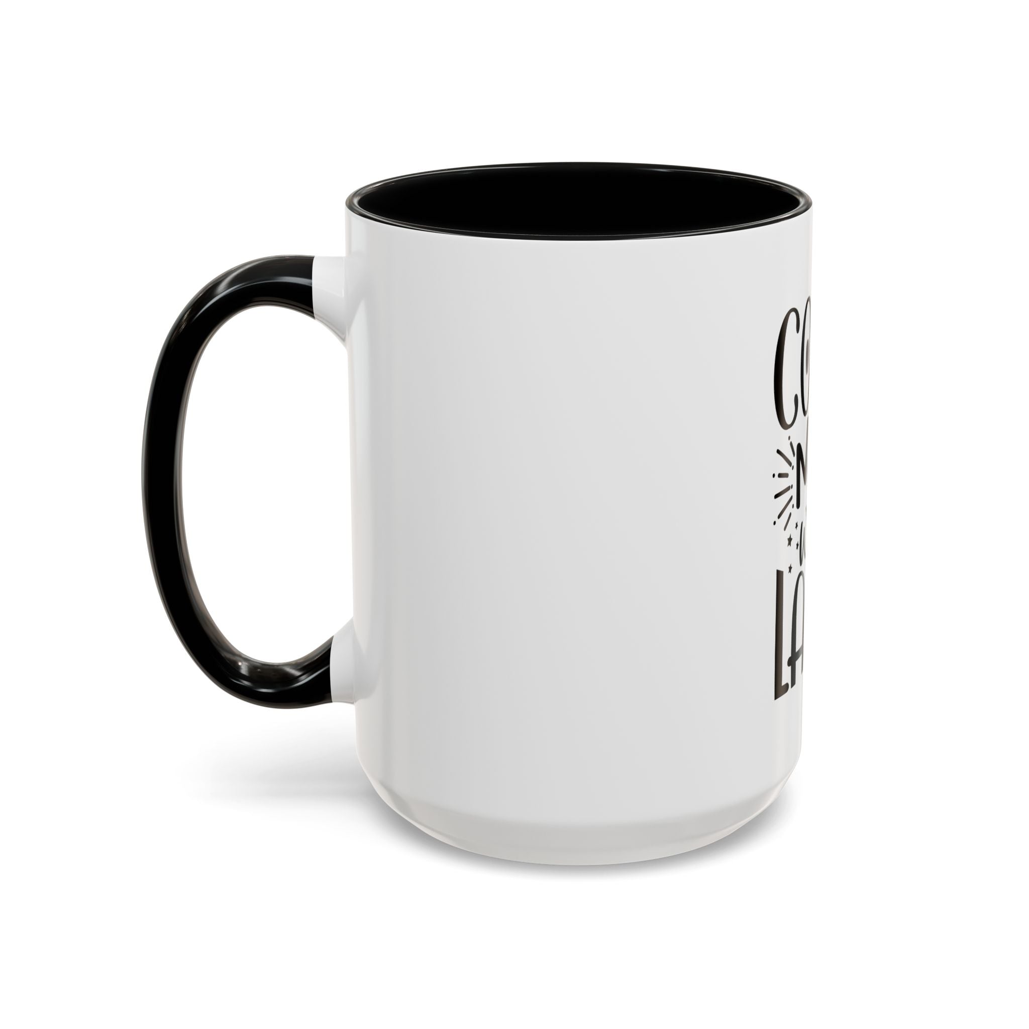 Coffee Now, Wine Later Accent Mug (11/15oz)