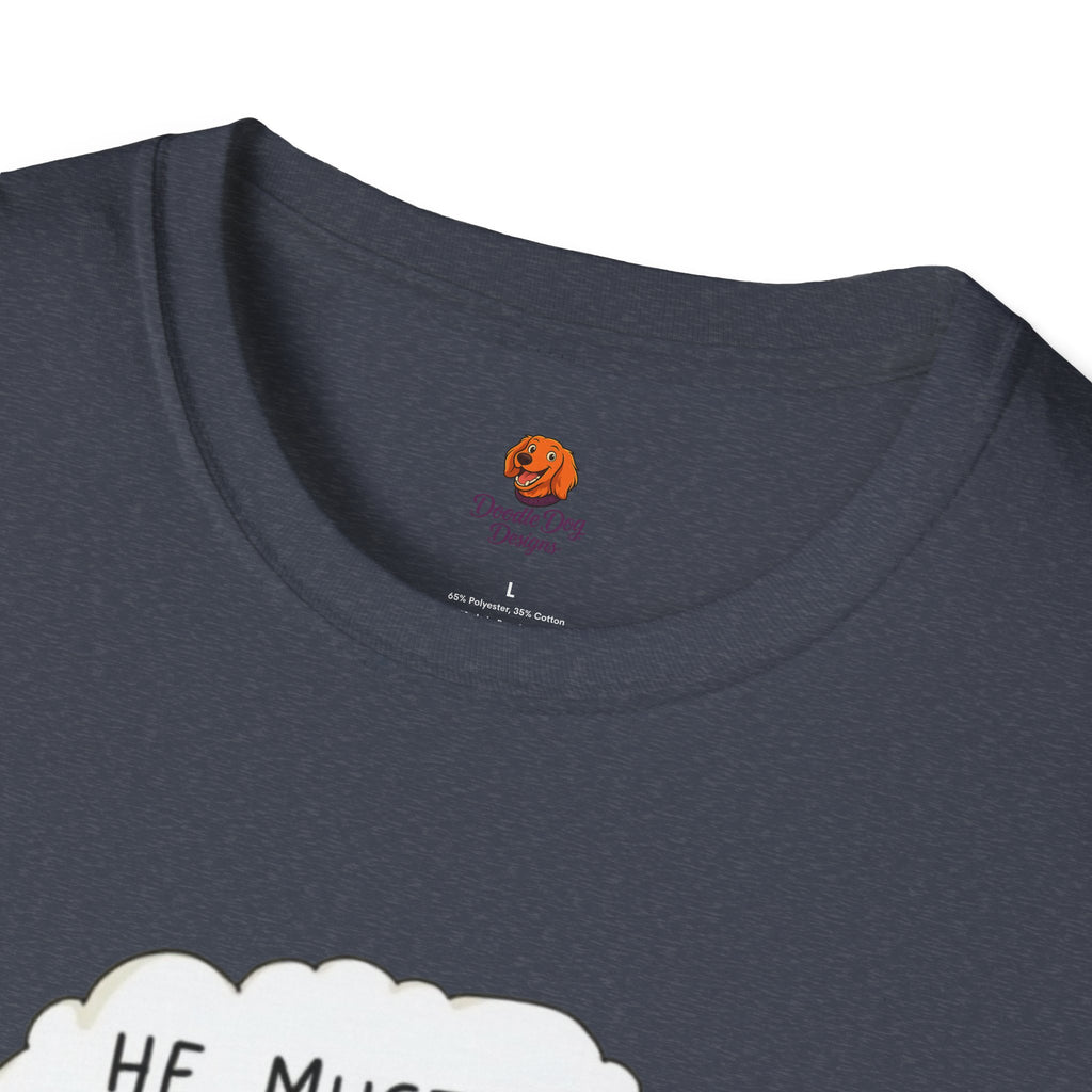 Funny 'He Must Be Spanish' Milk Cartons T-Shirt