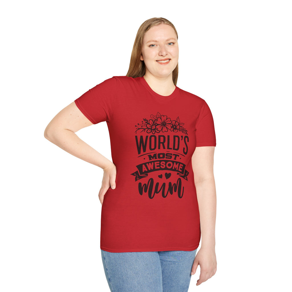 World's Most Awesome Mum T-Shirt