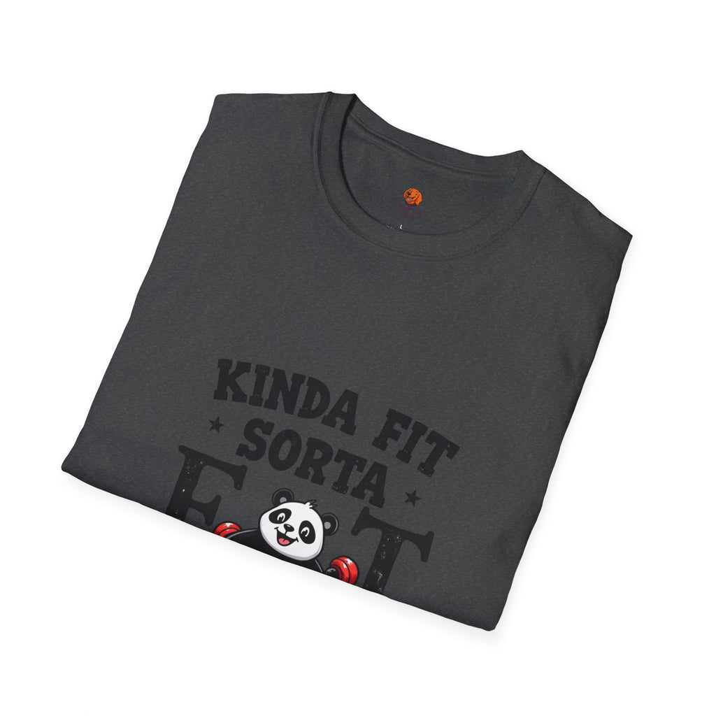Panda 'Kinda Fit, Sorta Fat' T-Shirt Unisex
